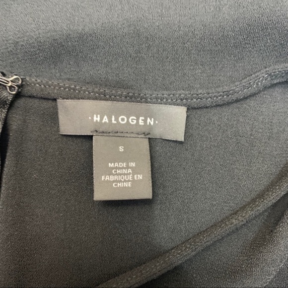 Halogen Ruched Sleeve Swing Dress - Picture 4 of 5